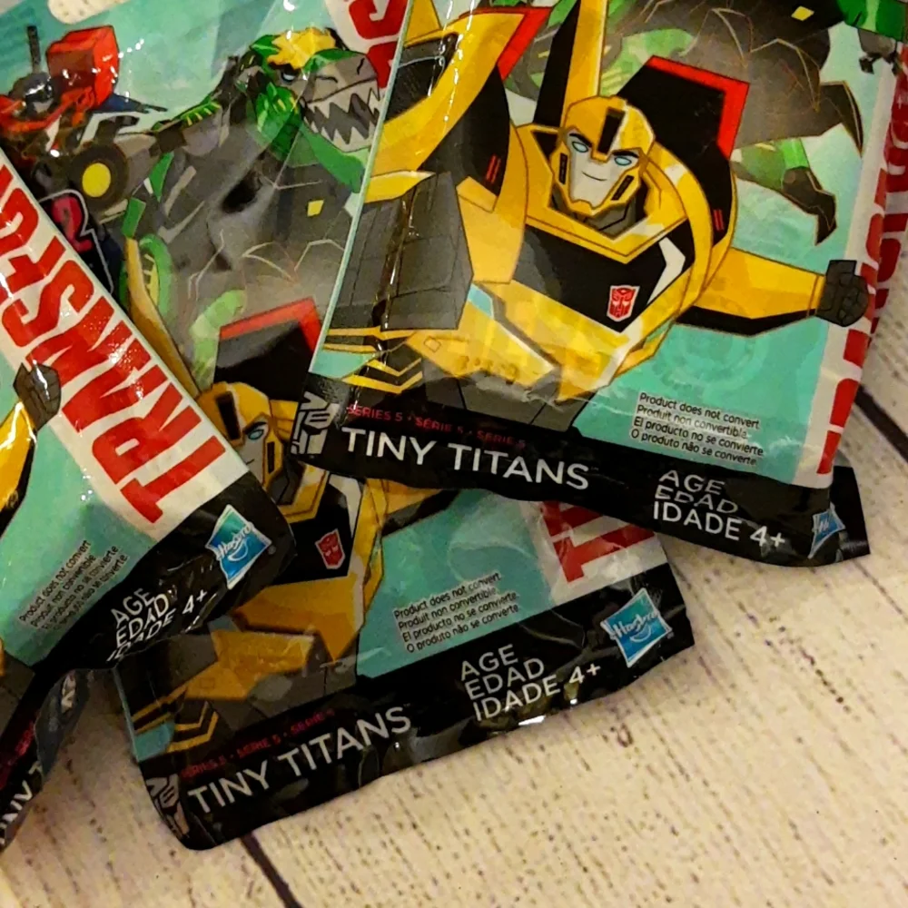 Transformers Mystery Packs Bundle 3 Packs Authentic Officially Licensed SEALED